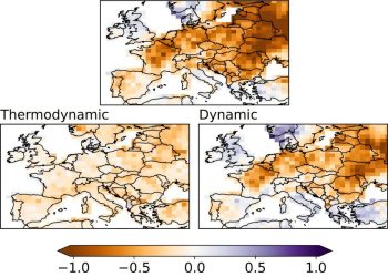 Luchtcirculatie en extremere hitte vergroten droogterisico in Europa