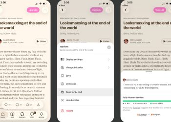 Substack voegt AI-detector toe om geschreven teksten te scannen
