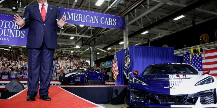 Trump verdedigt economisch beleid in Michigan te midden van handelsspanningen