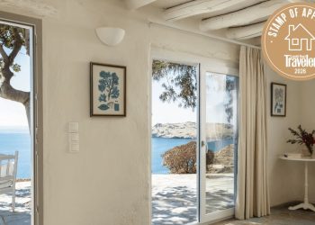 Unieke vakantiewoning op Grieks eiland Andros biedt zeezicht en rust