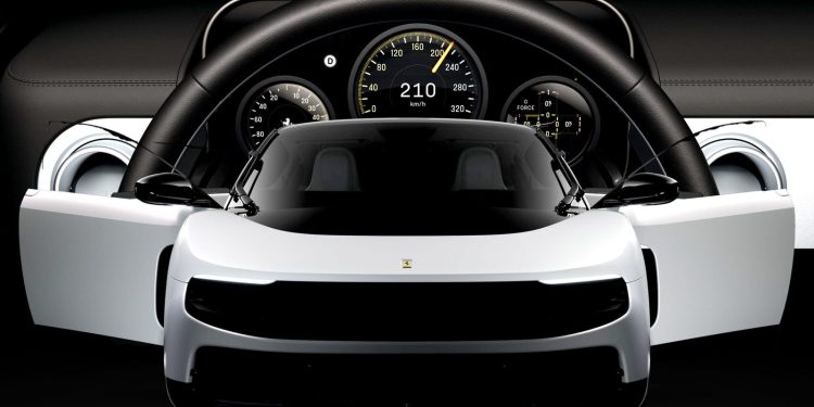 Eerste elektrische Ferrari geveild voor recordbedrag van 40 miljoen dollar